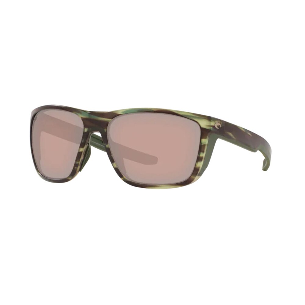 Costa Ferg Sunglasses Polarized in Matte Reef with Copper Silver Mirror 580G